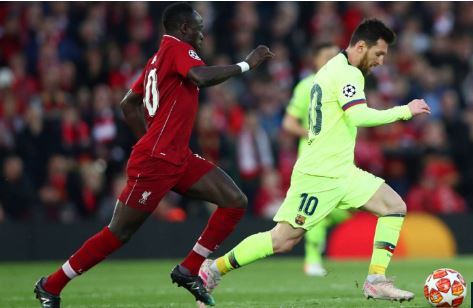 Sadio Mane, Lionel Messi