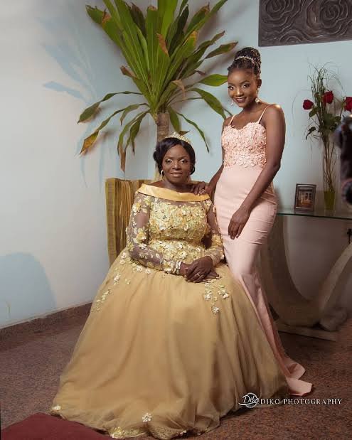 Simi and her mother