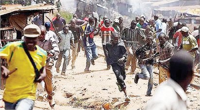 gunmen strike at football field