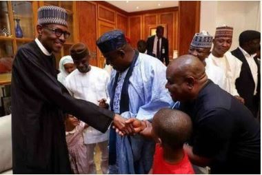 President Muhammadu Buhari, Governor Nyesom Wike