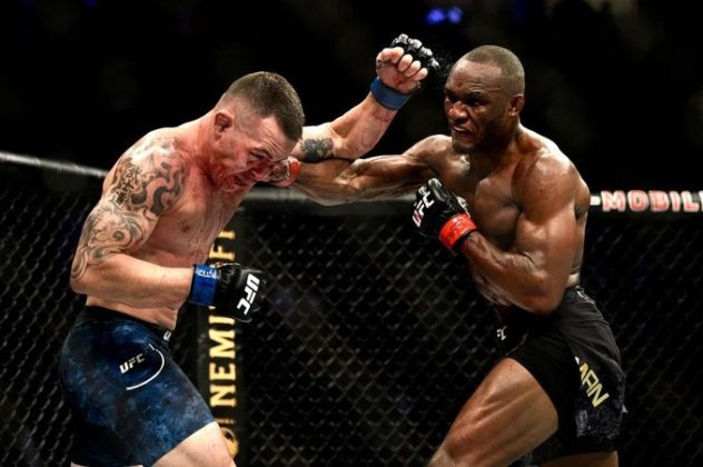 Nigerian born, welterweight champion Kamaru Usman defeats opponent to retain title