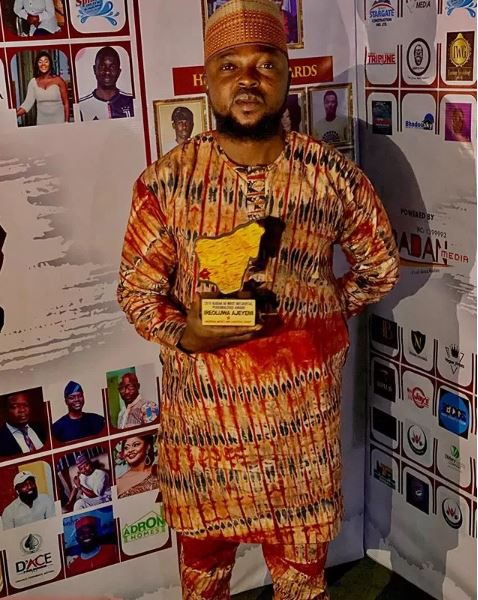 Ire Ajeyemi has won an award