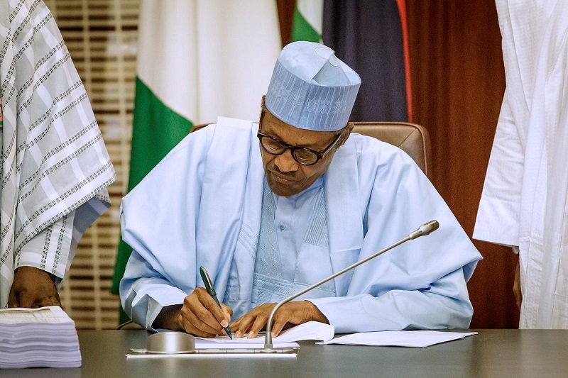 Buhari signs 2020 budget
