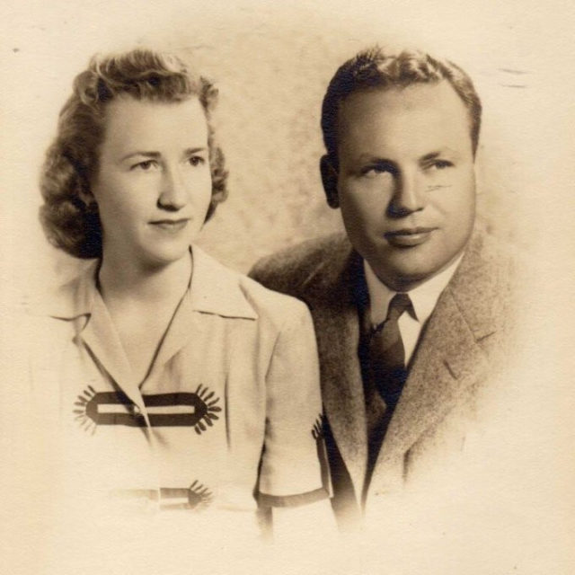 John Henderson and Charlotte Curtis