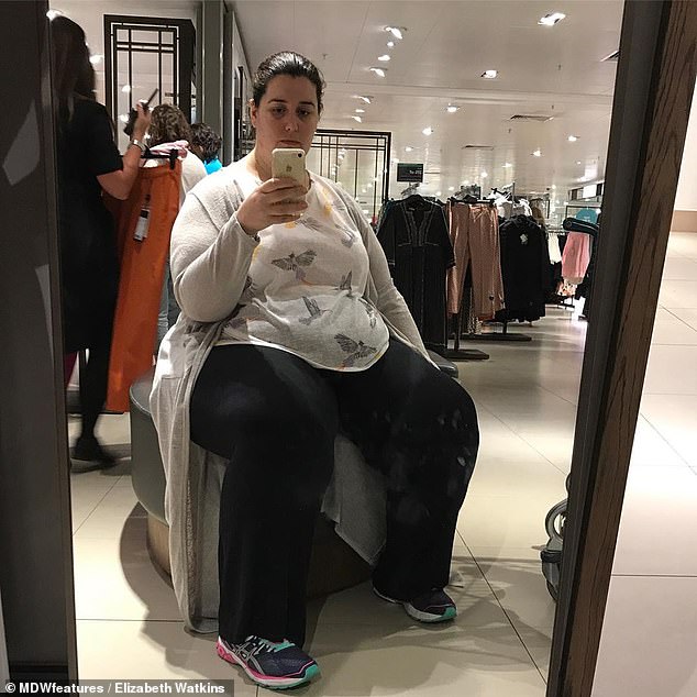 Elizabeth Watkins looking unrecognizable after weightloss