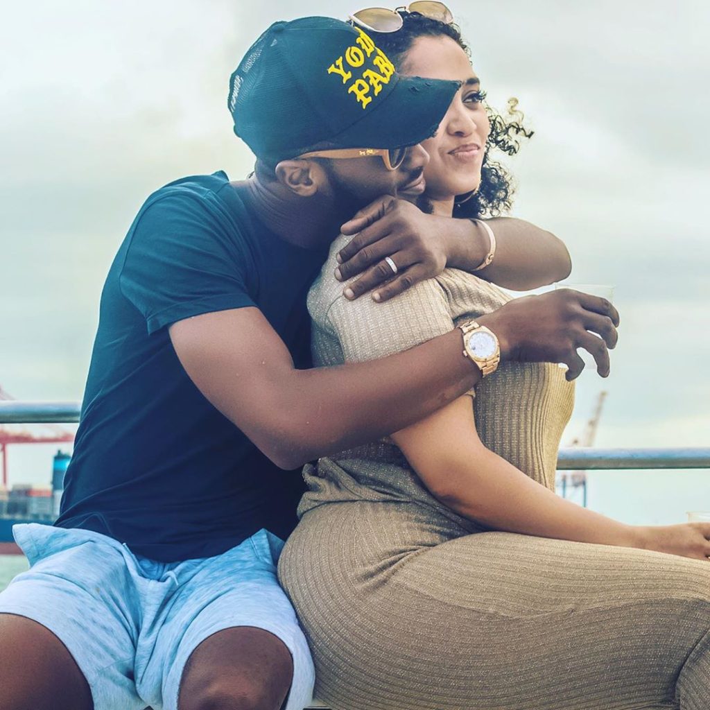 Dbanj and his wife