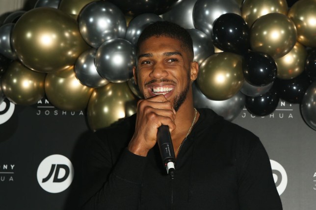 Anthony Joshua and Mahrez's wife