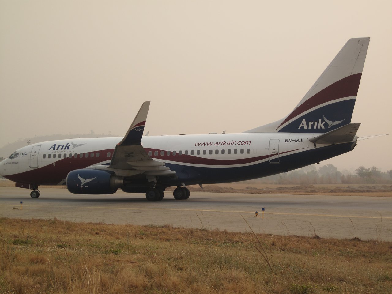 Arik air technical fault