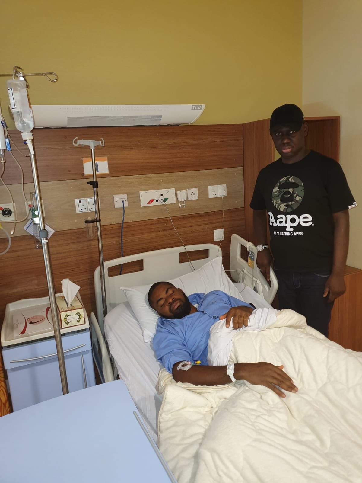 Adeyanju in hospital