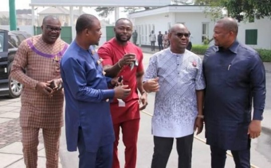 Governor Wike and some Rivers lawmakers