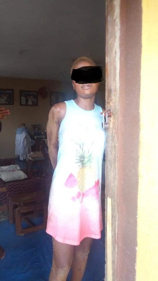 Female Ex Convict Caught Stealing Panties And Bras After Breaking Into A House In Ogun Photos