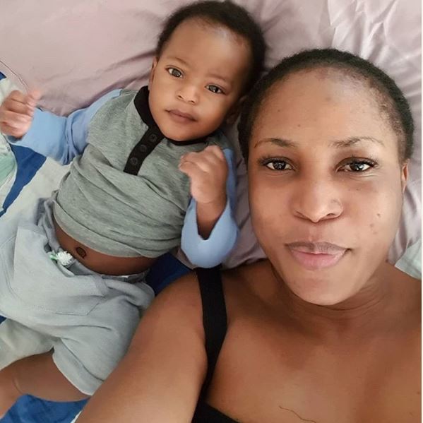 Linda Ikeji Shares Cute Selfie With Her Son To Celebrate Valentine 