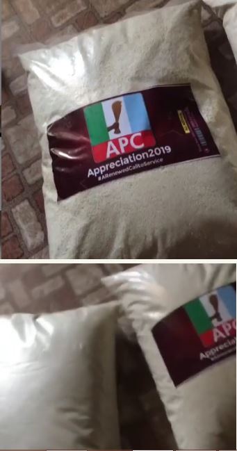 APC Campaigns With Garri In Lagos State