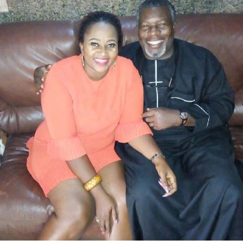 Actor Ejike Asiegbu Loosens Wife's Braided Hair