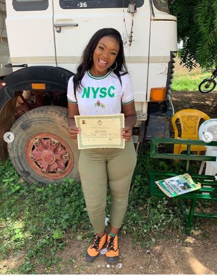 Body Transformation of How a Lady Started NYSC vs How She Ended