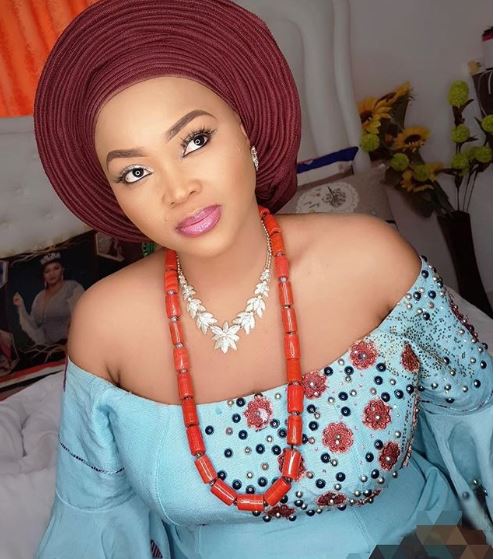Mercy Aigbe Steps Out In Shape Revealing Outfit (Photo)