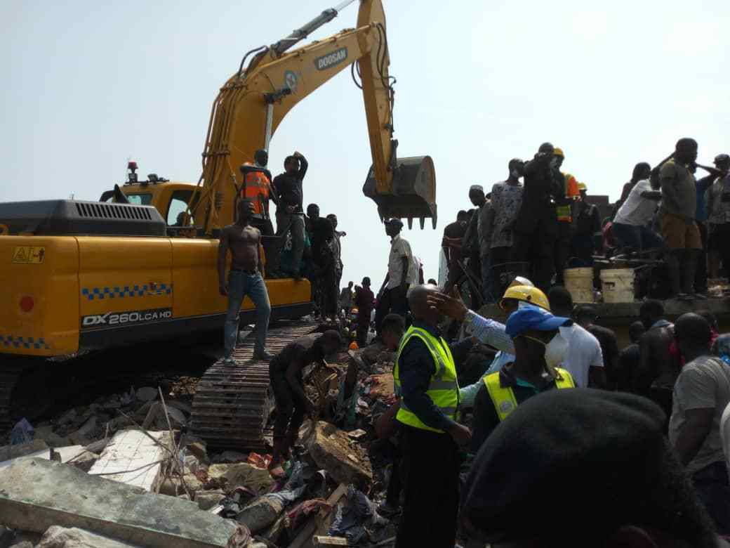 How I Survived After Spending Three Hours Under Lagos Collapsed Building - Survivor