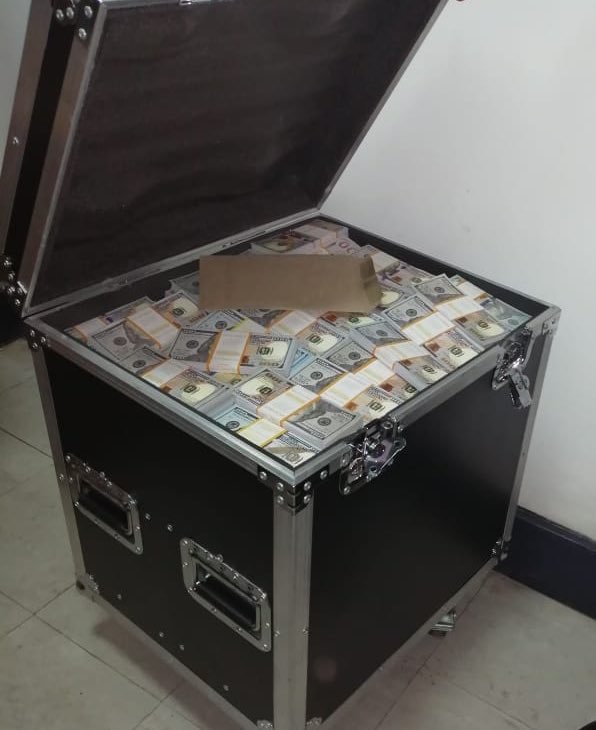 $20 million Fake Dollars Found In A Bank