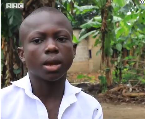 Nigerian Teenager Used Syringe And Laptop Batteries To Construct "Excavator"