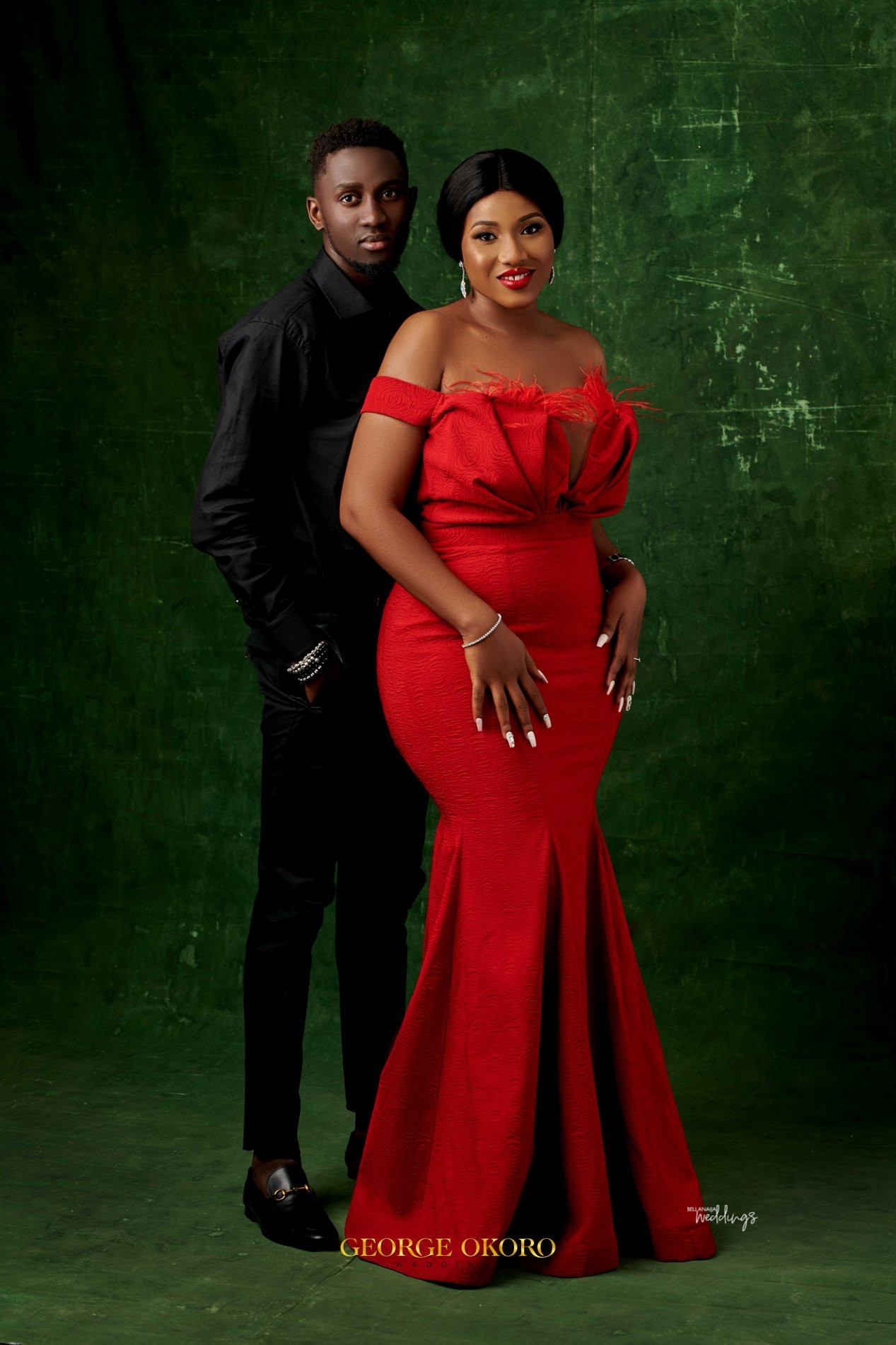Pre-wedding Photos Of Super Eagles Star, Wilfred Ndidi And His Lover, Dinma