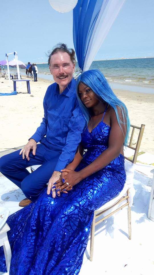 Photos Of 21-year-old Nigerian Woman Getting Married To A White Man In Lagos 