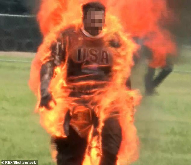 Image result for burning man at white house