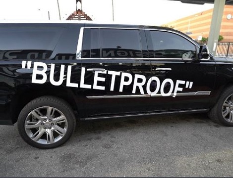 File photo: Bulletproof SUV