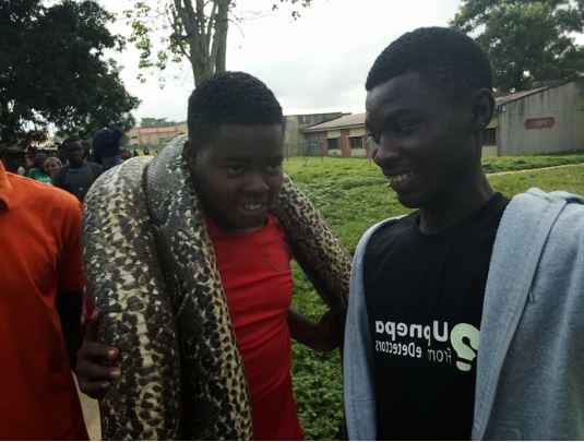 FUTA students, python