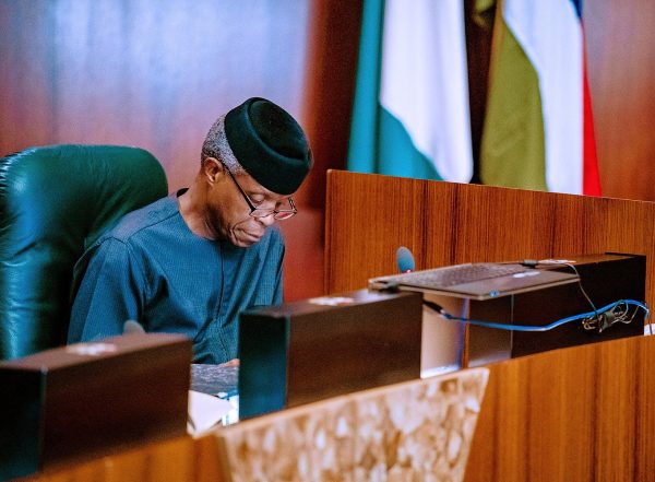 Osinbajo at FEC