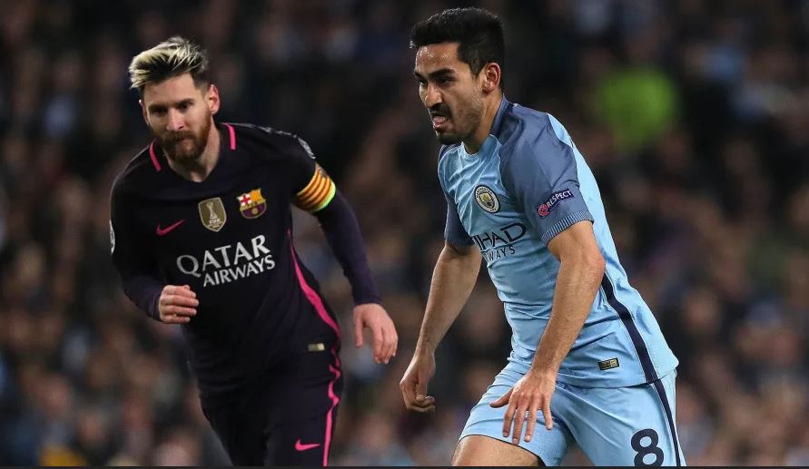 Gundogan on Messi