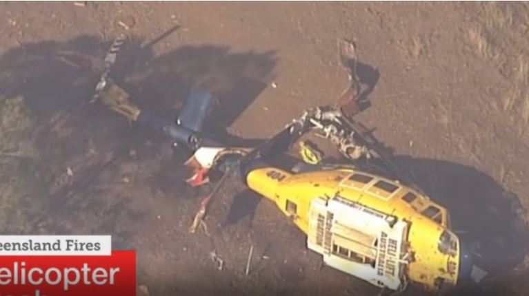 Helicopter crash Australia