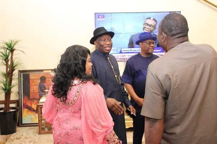 Goodluck Jonathan visit Wike