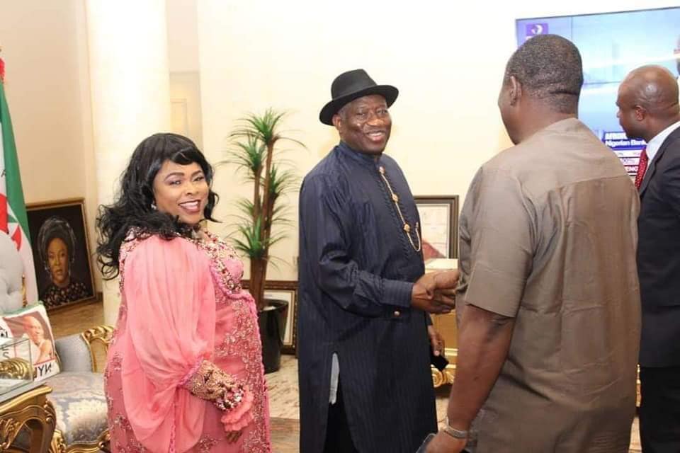 Goodluck Jonathan visit Wike