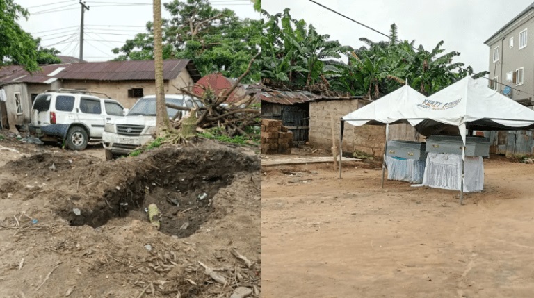 Village head allegedly stops children from burying parents