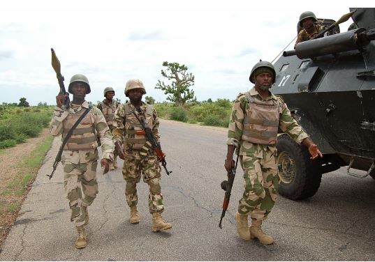 Nigerian soldiers