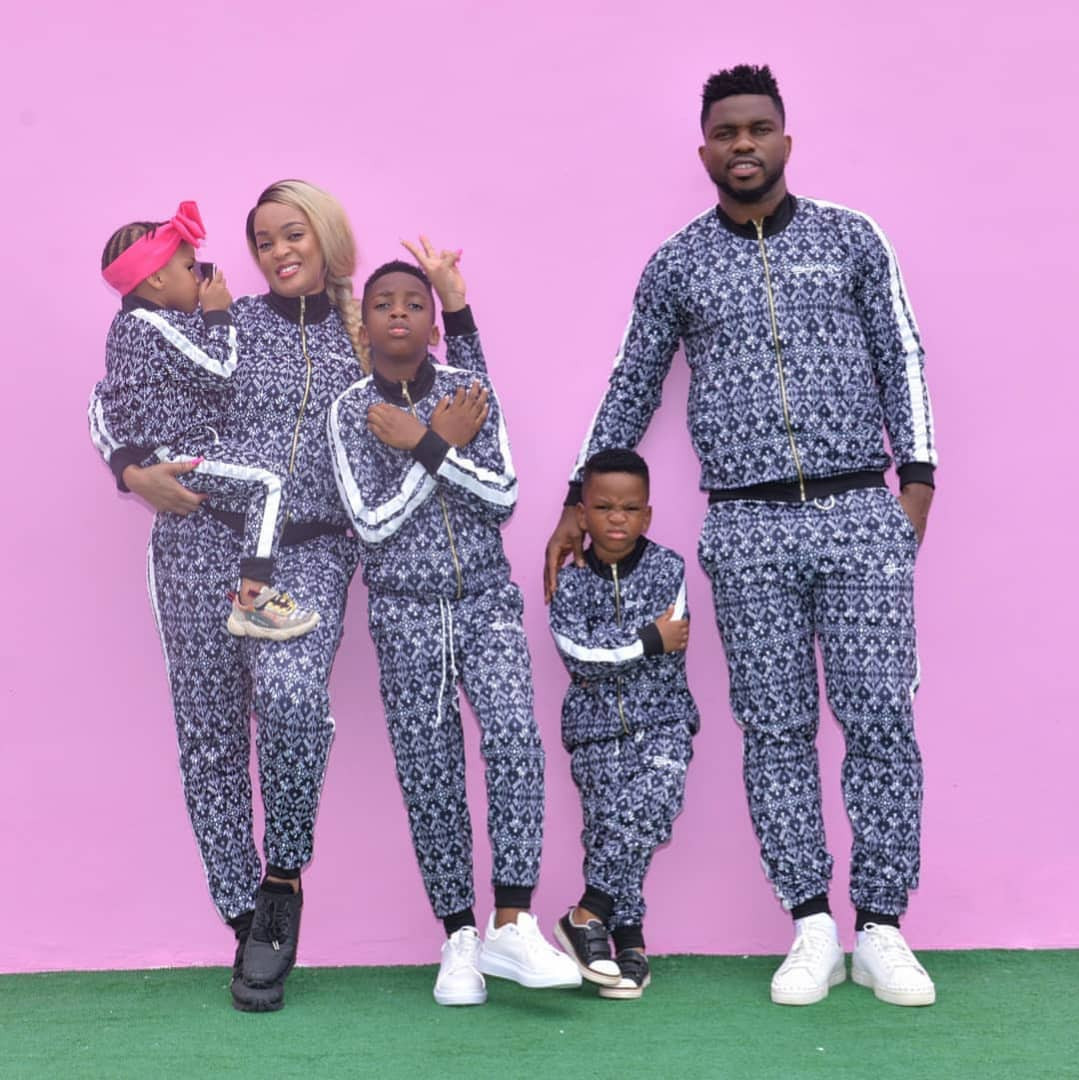 Joseph Yobo and family