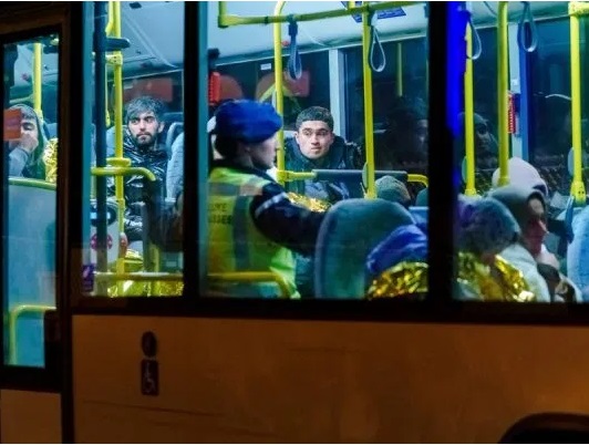 UK-bound migrants found inside a refrigerated container in Holland