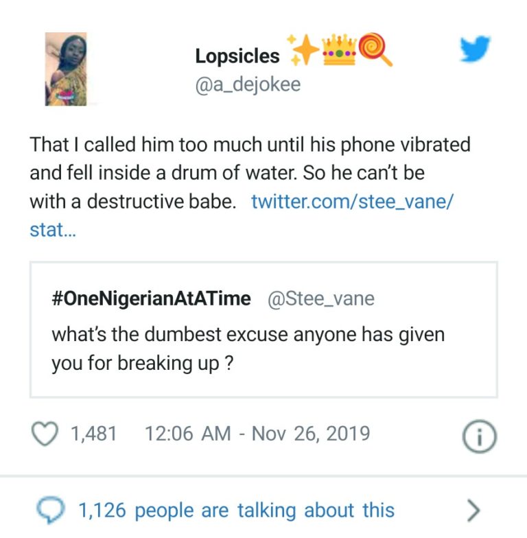 Adejoke narrated the story on her twitter page