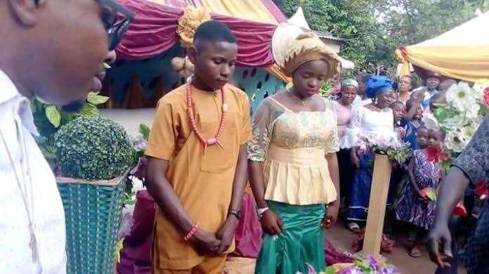 The young couple got married in Anambra