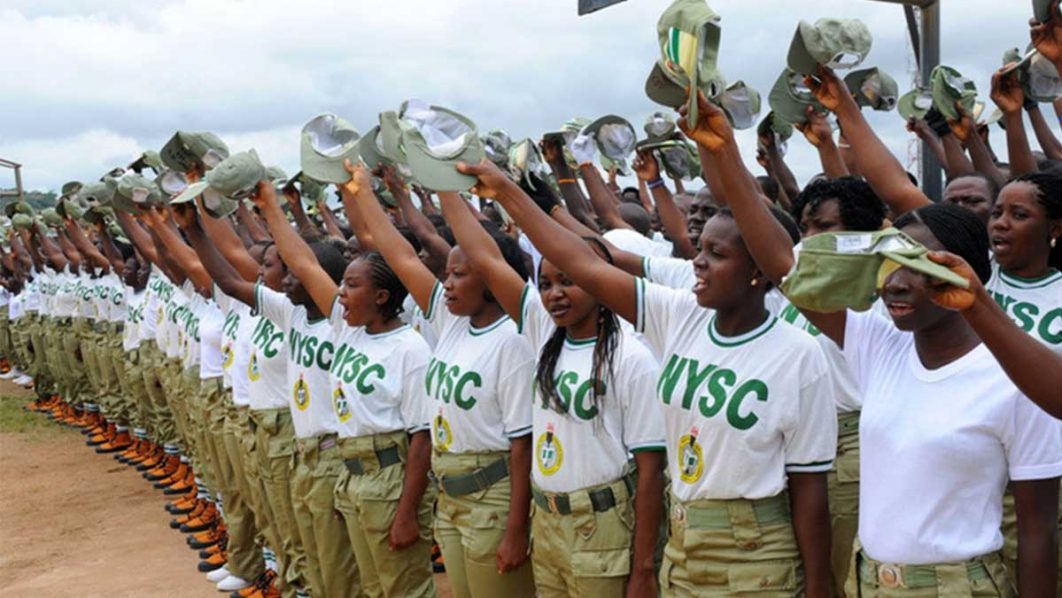 student serves in NYSC member