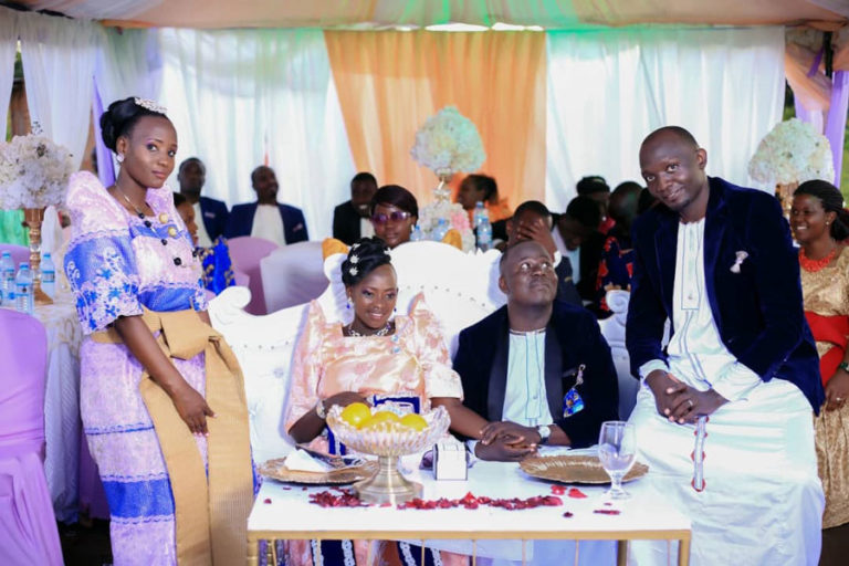 Annet Nakabonye and Jacob Luwo