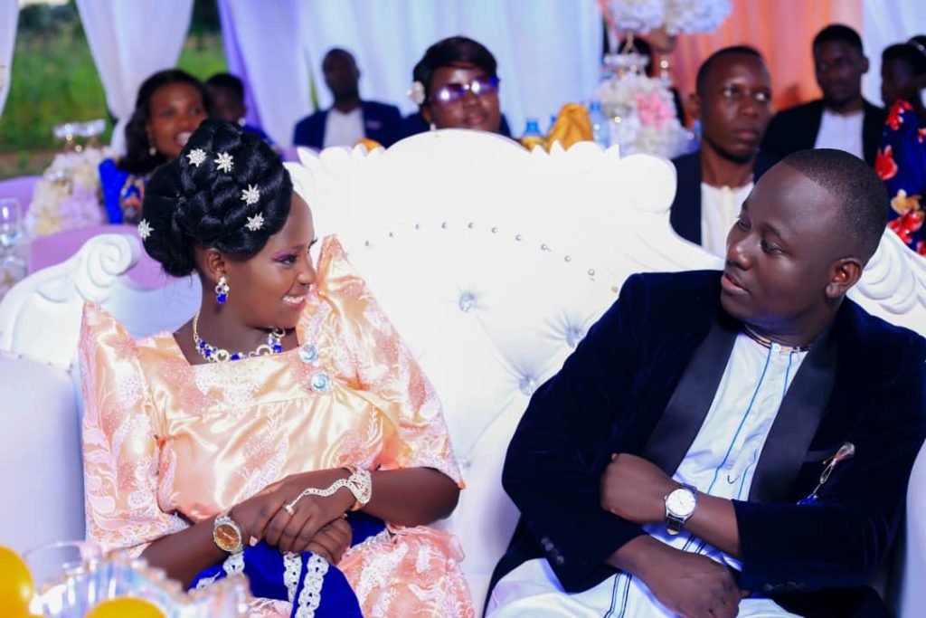 Annet Nakabonye and Jacob Luwo