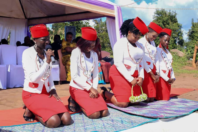 Annet Nakabonye and Jacob Luwo