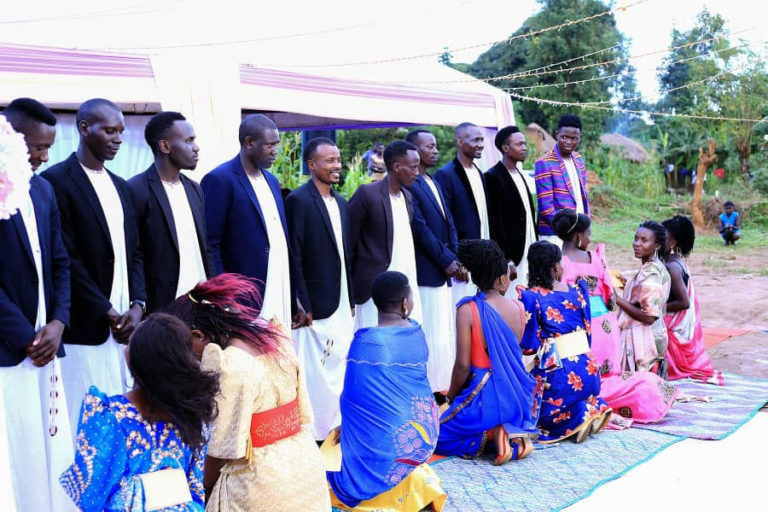 Annet Nakabonye and Jacob Luwo