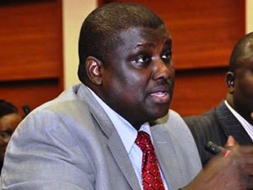 Maina's son pulls gun