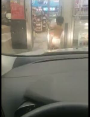 toddler caugth stealing