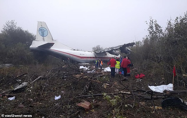 Ukrainian plane crashes