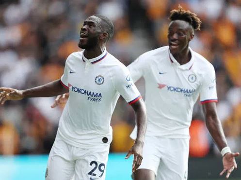 Chelsea&rsquo;s Tammy Abraham and Fikayo Tomori 