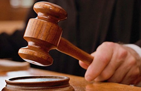 File photo: court gavel