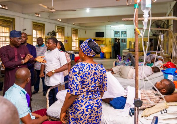 Sanwo-Olu visits General Hospital
